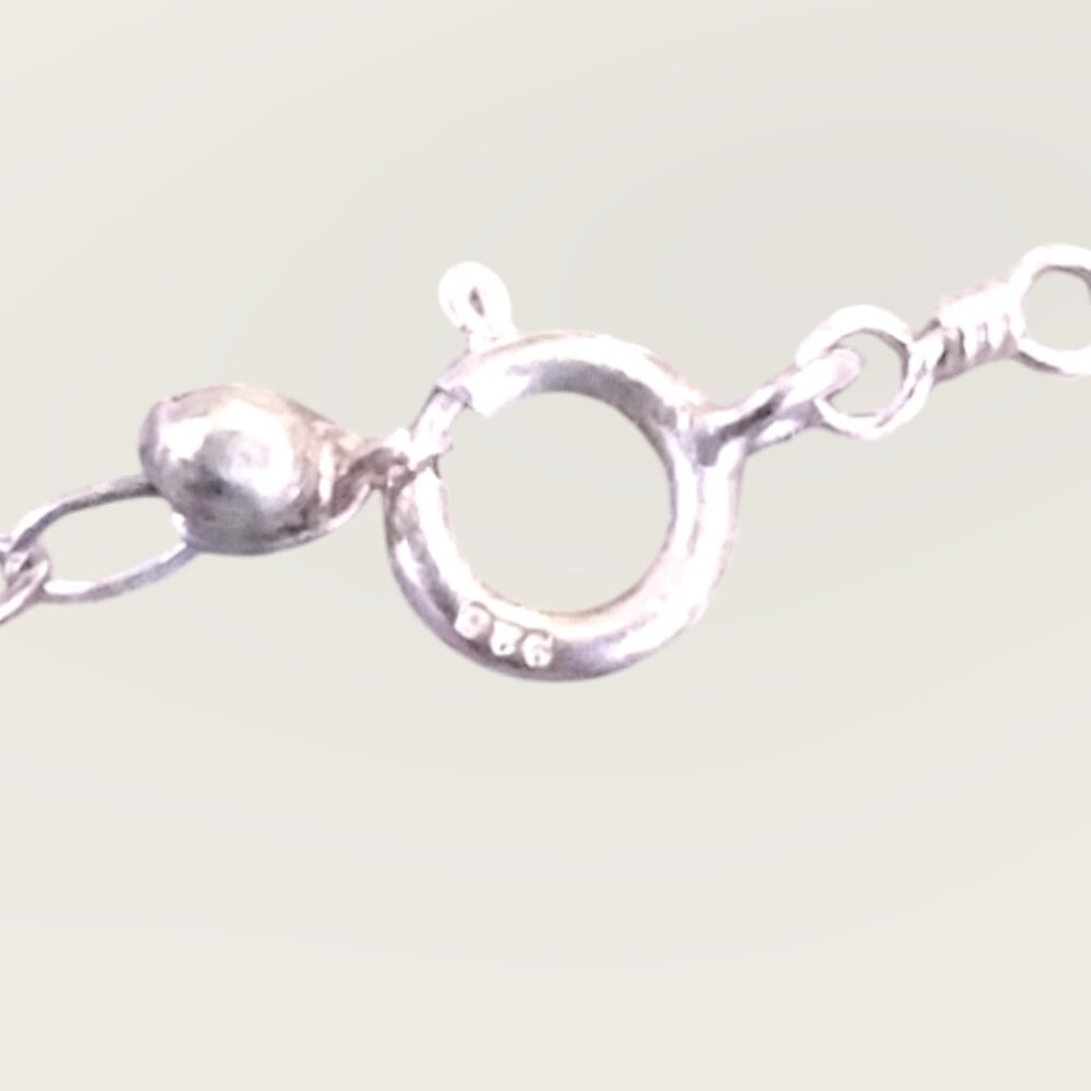 Sterling Silver Disc Dream Inspirational Necklace - Picture 4 of 4